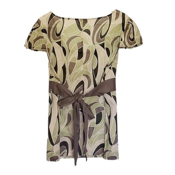 1096 * Mossimo Cap Sleeve Top With Waist Tie NWT Size XXL - Picture 2 of 7